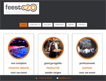 Tablet Screenshot of feest-zo.nl